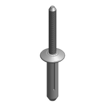 Alu popnagel 6,3x23,4mm - trap profiel