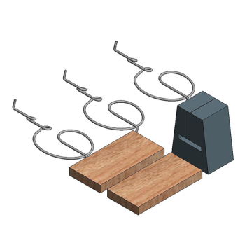 Speedflash mounting material