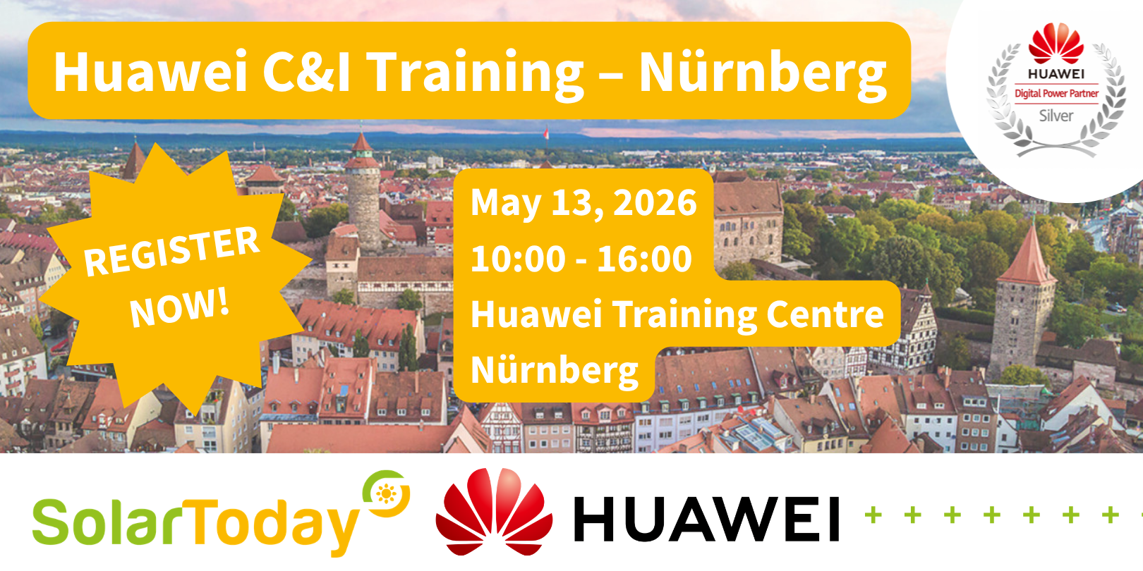 Huawei C&amp;I Training &ndash; N&uuml;rnberg (DE)