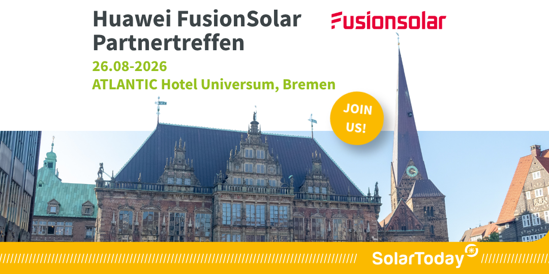 Huawei FusionSolar Partnertreffen Bremen 2026