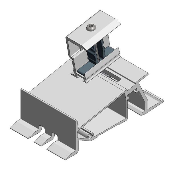 Van der Valk Producten bij Solartoday - Fotovoltage - verbindings- en bevestigingselementen - Alu voor voet ValkPro+ P/L10° zijkant